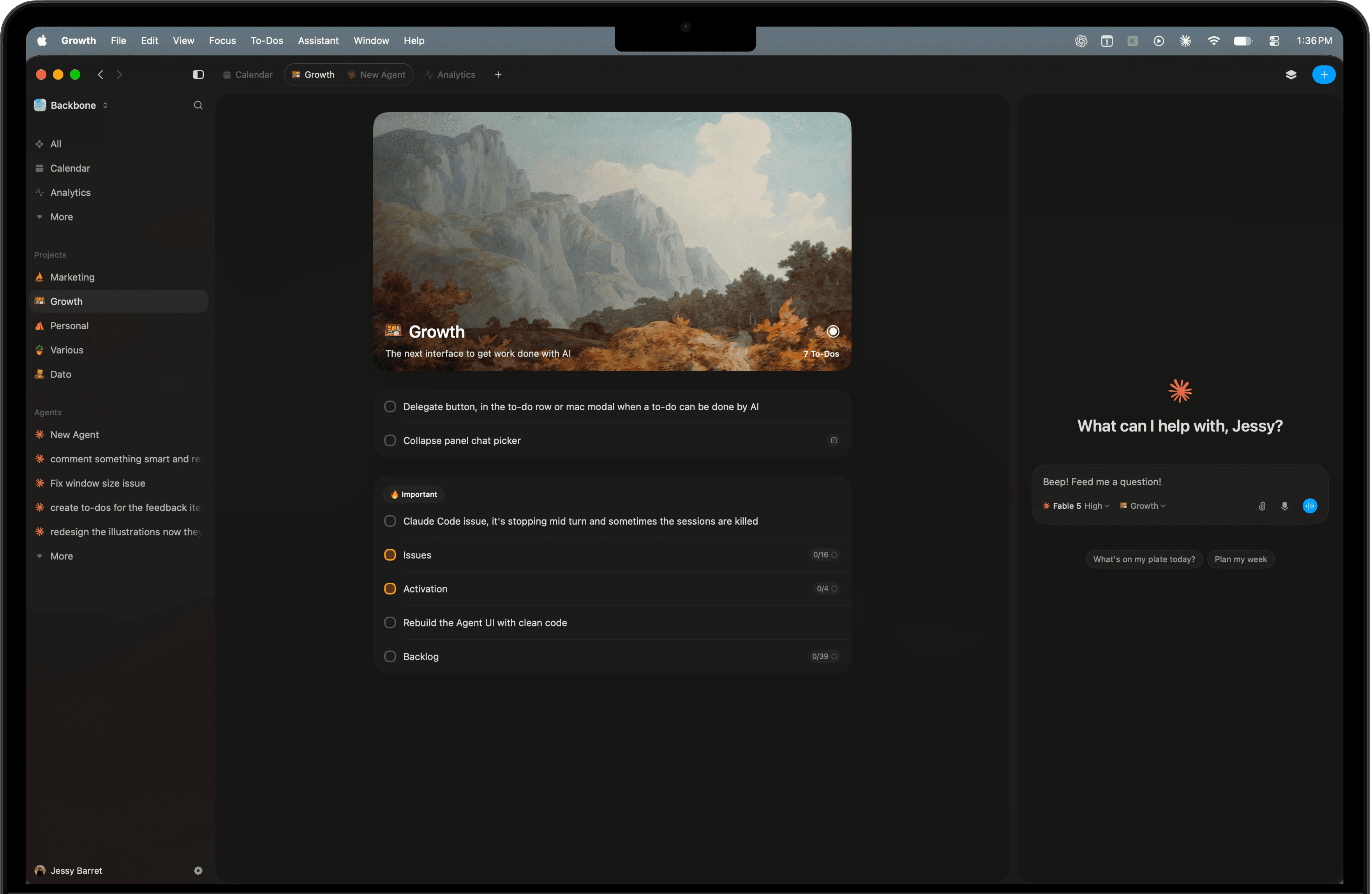 Calesto agentic app preview